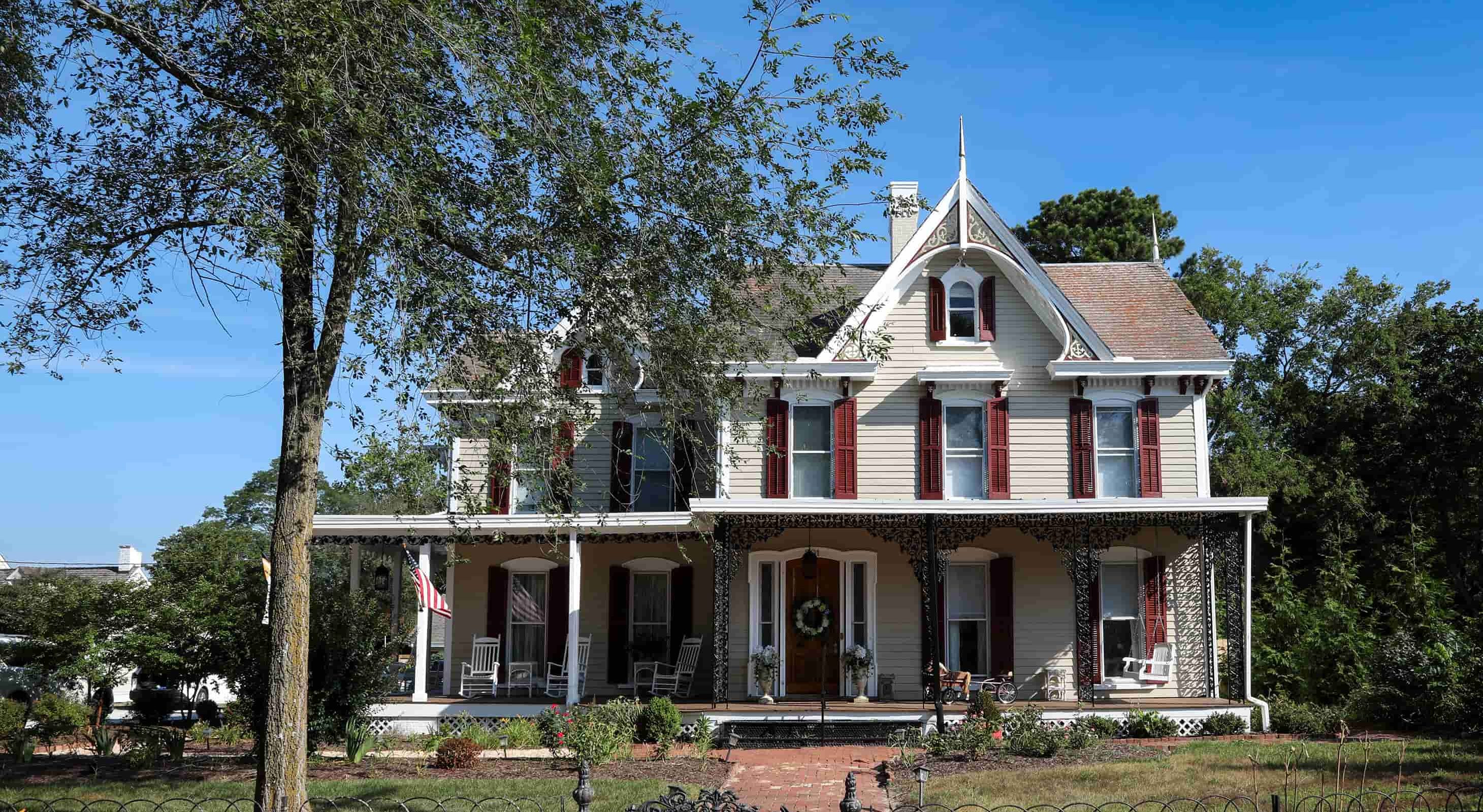 Victorian inn and spa in Snow Hill, MD